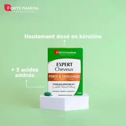 Forté Pharma Expert Cheveux Force & Croissance Vitalité Kératine 30 comprimés