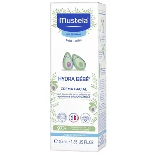 Mustela Hydra-Bebé Crema Facial Aguacate Bio 40 ml