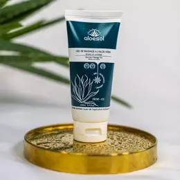 Aloesol Gel de Massage Effet Ice à l'Aloe Vera Bio 100ml