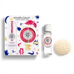 Roger & Gallet Coffret Eau Parfumée Bienfaisante Gingembre Rouge 30 Ml Et Son Savon 100 G