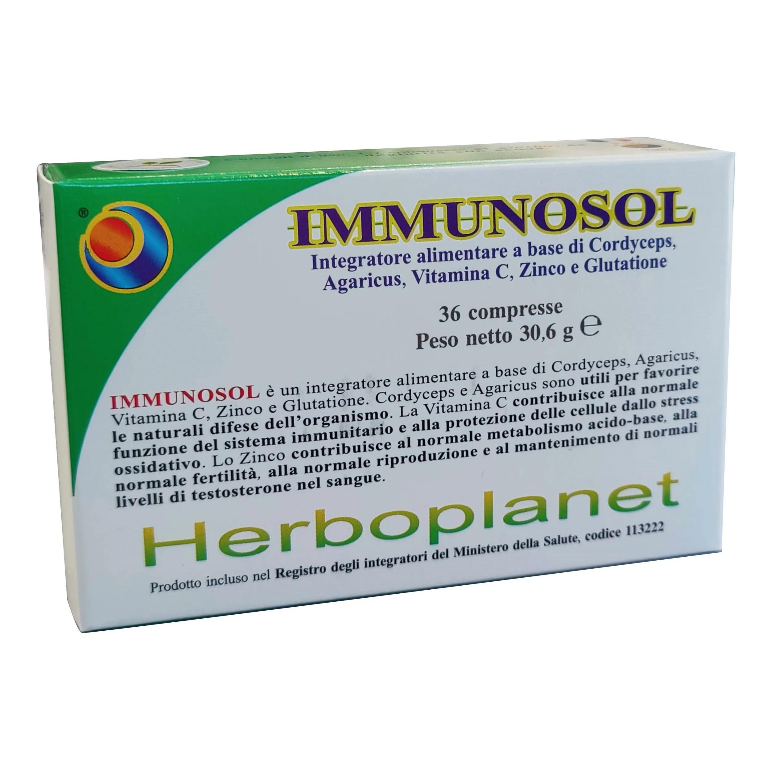 Immunosol Integratore Difese Immunitarie 36 Compresse