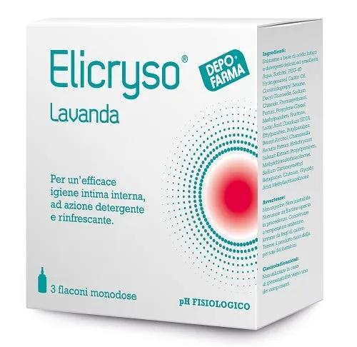 Elicryso Lavanda Vaginale 3 Flaconcini 140 ml