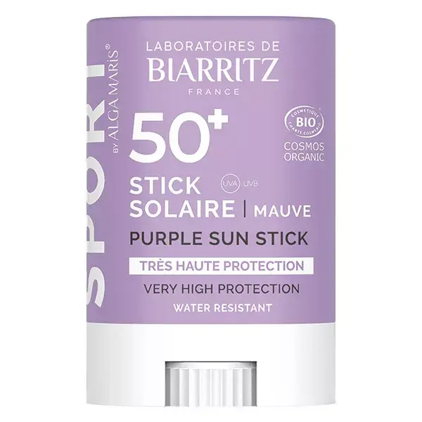 Laboratoires de Biarritz Algamaris Sun Stick SPF50+ Mauve Organic 12g