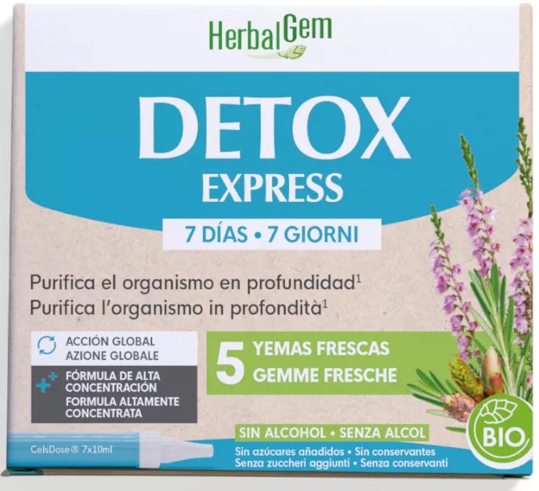 HerbalGem Détox Express Bio 7x10 ml