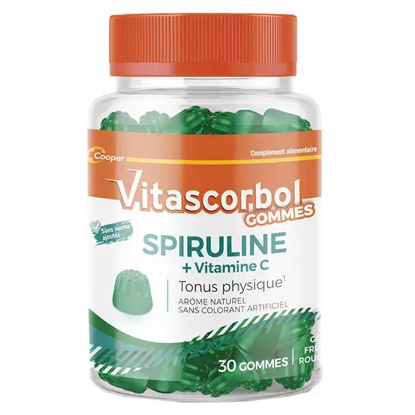 Vitascorbol Spiruline 30 gommes