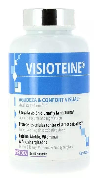 Ineldea Visioteine Agudeza y Confort Visual con Luteina, Mirtilo y Zinc 30 Capsulas