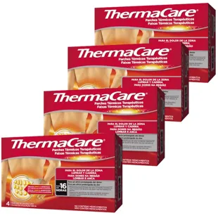 Thermacare Lumbar and Hip 4 Boxes x 4 Patches