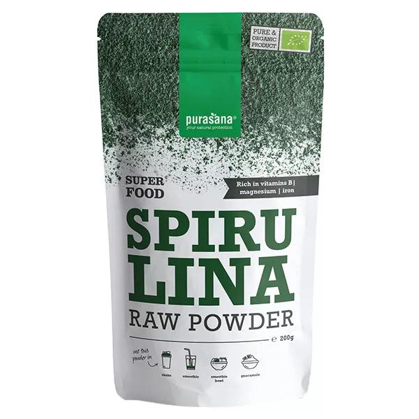 Purasana Spirulina Polvo Bio 200g