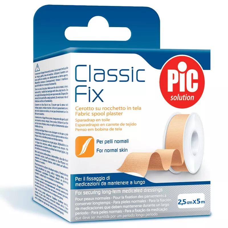 PIC Solution Pic Classic Fix Fita Adesiva Tela 2,5 cm x 5 metros