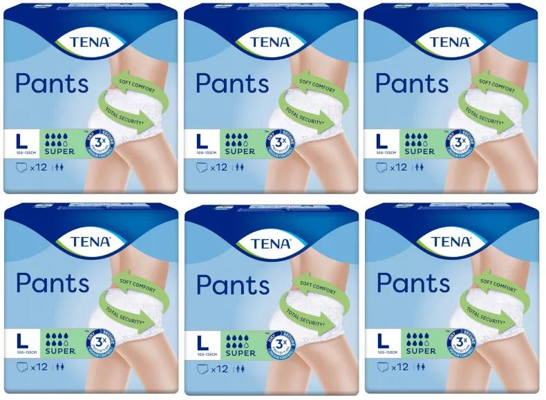 TENA Pants Super Large Unisex 6x12 Einheiten