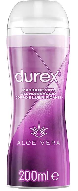 Durex Massage 2in1 Aloe Vera Gel Massaggio Corpo e Lubrificante 200 ml