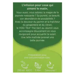 Yogi Tea Thé Vert au Jasmin 17 sachets