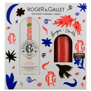 Roger&Gallet Fleur de Figuier Agua Perfumada Bienestar 100 ml + Vela