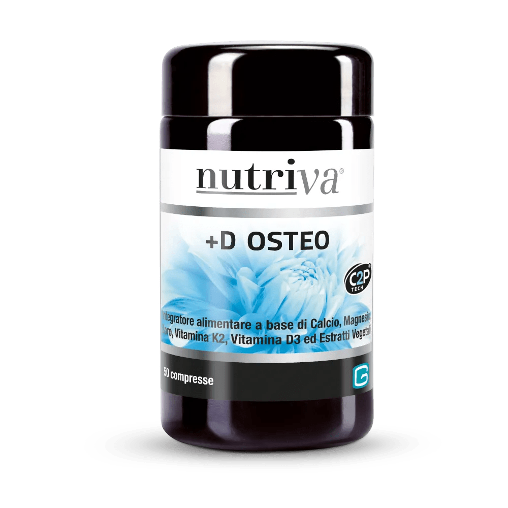 Nutriva D+ Osteo Integratore Vitamina D3 50 Compresse