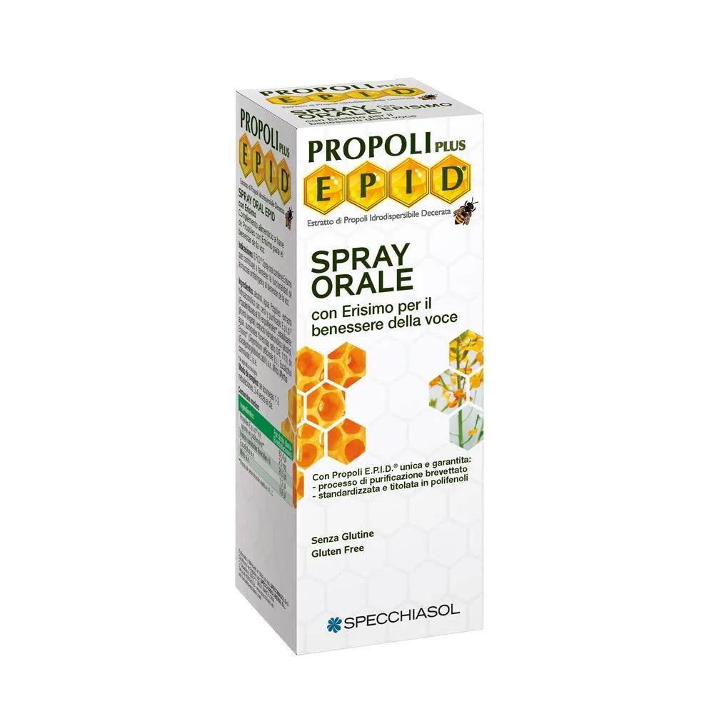 Specchiasol Epid Spray Orale Con Erisimo Integratore Per la Voce 15 ml