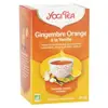 Yogi Tea Gingembre Orange Vanille 17 sachets