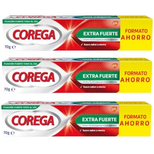 Corega Extra Fuerte 3x70 gr