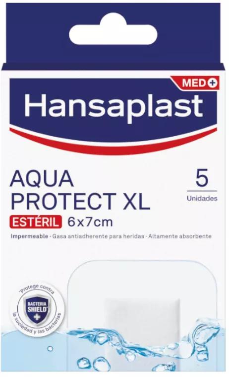 Hansaplast Aqua Protect XL 6x7cm 5 Pensos