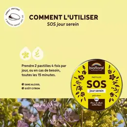 Biofloral Sos Secours Pastilles Bio 50 Gr