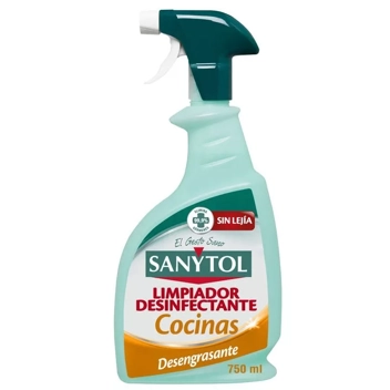 Sanytol Desinfectante Desengrasante Cocinas, 750 ml - Multicleaners