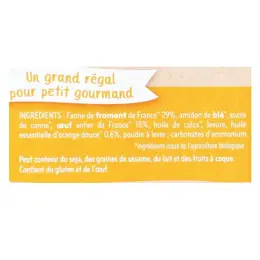 Babybio Boudoirs à l'Huile Essentielle d'Orange Douce +8m Bio 120g