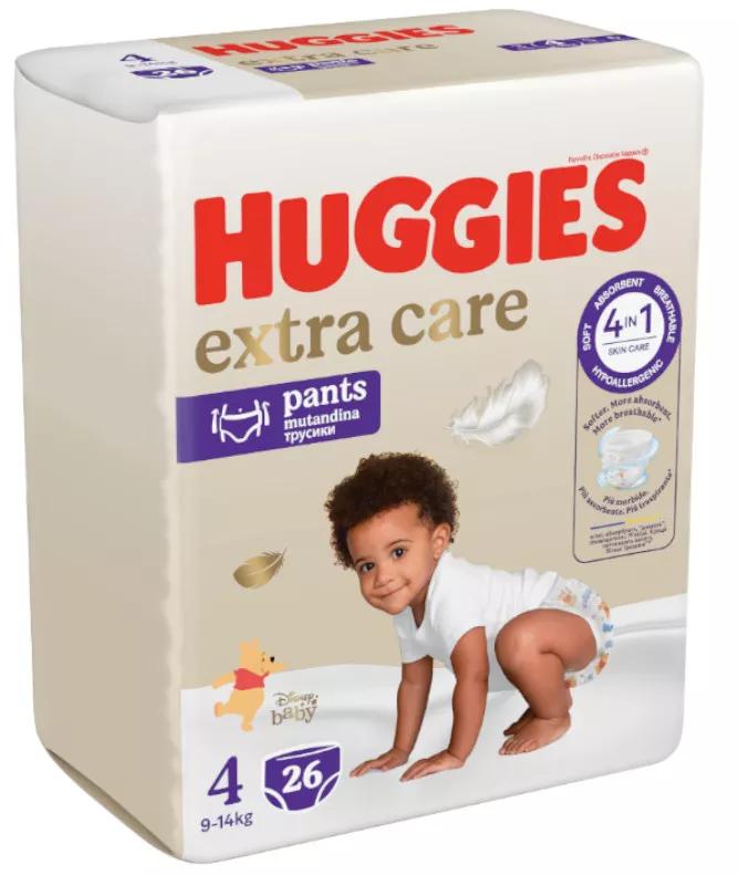 Huggies Pants Extra Care Panty T4 (9-14 Kg) 26 stuks