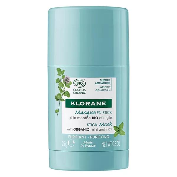 Klorane Menta Acuatica Bio Arcilla Mascarilla Sobres 25g