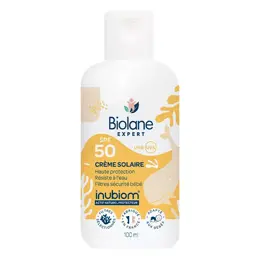 Biolane Expert Crème Solaire SPF50 UVB UVA Haute protection 100ml