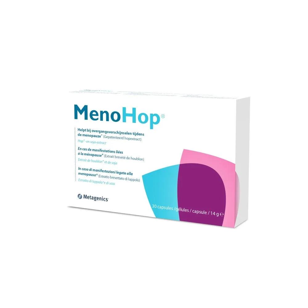 Metagenics MenoHop Integratore per il Mantenimento di una Menopausa Serena 30 capsule