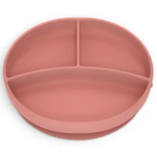 Suavinex Colour Essence Silicone Tray with Dividers and Suction Cup Pink +6m