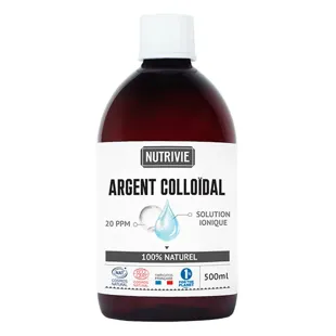Nutrivie Argento Colloïdale 20 ppm 500ml