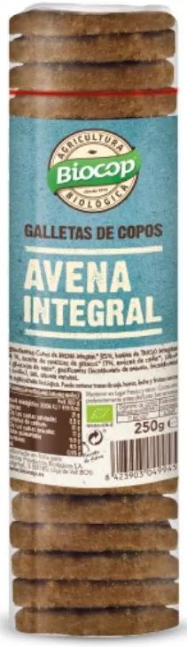 Biocop Galletas Copos Avena Integral 250 gr