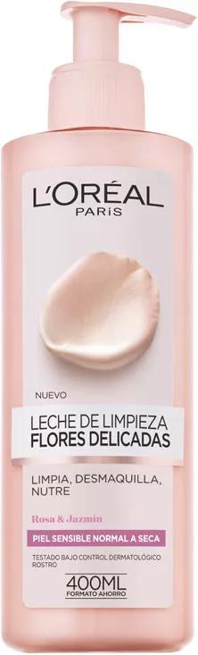 L'Oréal Paris Delicate Flowers Reinigungsmilch 400ml