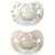 Suavinex Birdies Pacifier Physiological Silicone Teat SX Pro Beige 0-6m 2 units