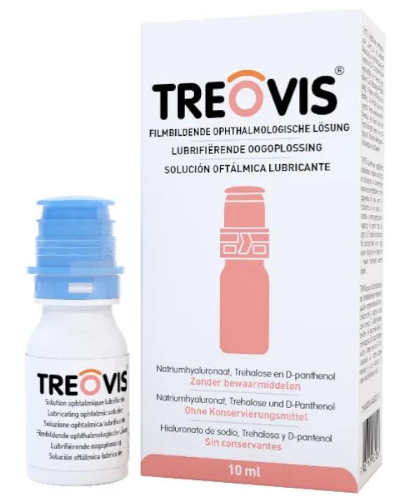 TREOVIS Smeermiddel Oftalmische Oplossing 10 ml