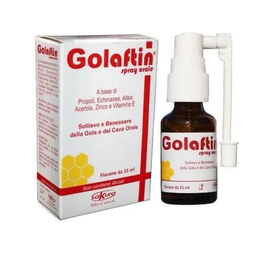 Golaftin Spray Orale Integratore Benessere della Gola 15 ml