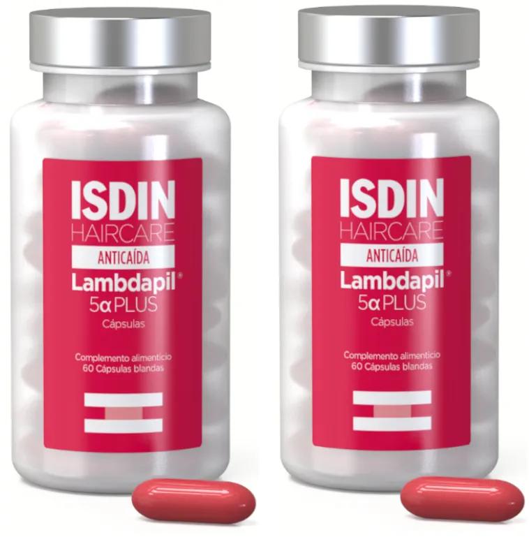 Isdin Lambdapil 5 Alfa Plus 2x60 Capsules