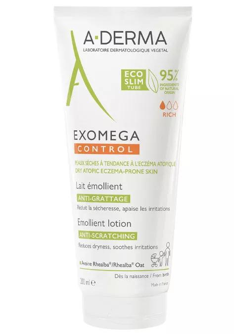 Exomega A-Derma weichmachende Milch 200ml