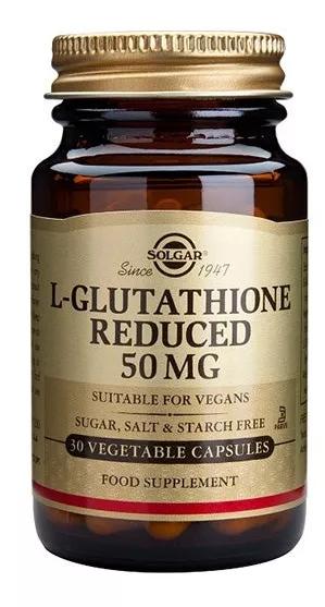 Solgar L-Glutatión 50 mg 30 Cápsulas