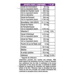 3C Pharma Hépatoxin 60 comprimés