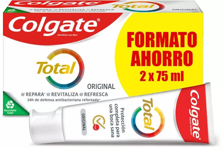 Colgate Total Original Creme Dental 2x75 ml