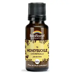 Biofloral 16 Honeysuckle Chevrefeuille Granules Bio Fleur De Bach 19,5 Gr