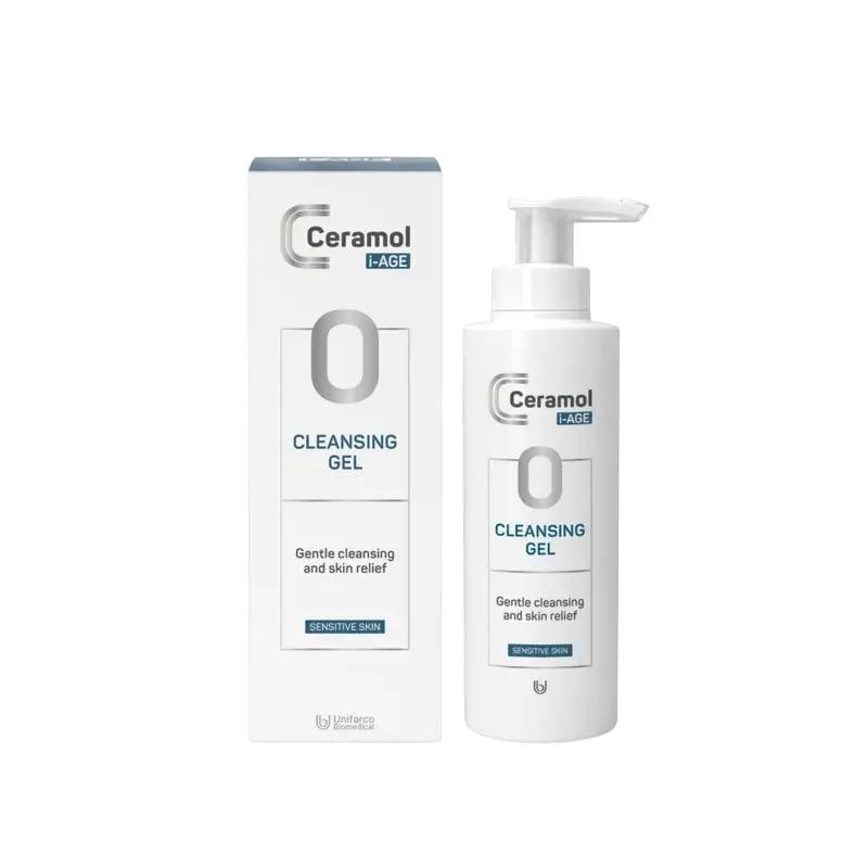 Ceramol i-Age Cleansing Gel Detergente Pelle Grassa 200ml