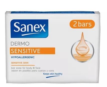Sanex Dermo Sensitive Sabonete em Barra 2x90 gr