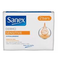 Sanex Dermo Sensitive Jabón Pastilla 2x90 gr