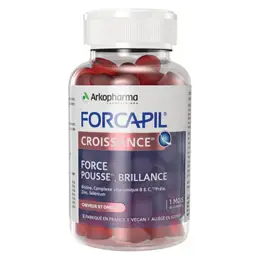 Arkopharma Forcapil Croissance et Beauté Cheveux 60 gummies