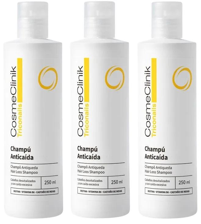 Shampoing anti-chute CosmeClinik Triconails 3x250 ml
