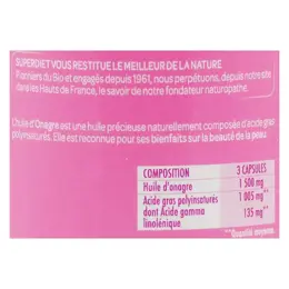 Superdiet Huile d'Onagre 200 capsules