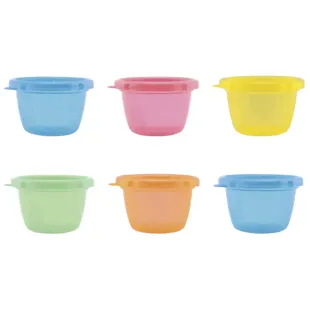 Nûby Airtight Containers +3m 120 ml 6 units