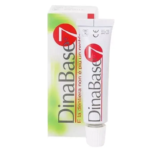 Medident Dinabase 7 Gel Adhésif pour Prothèse Dentaire 20g